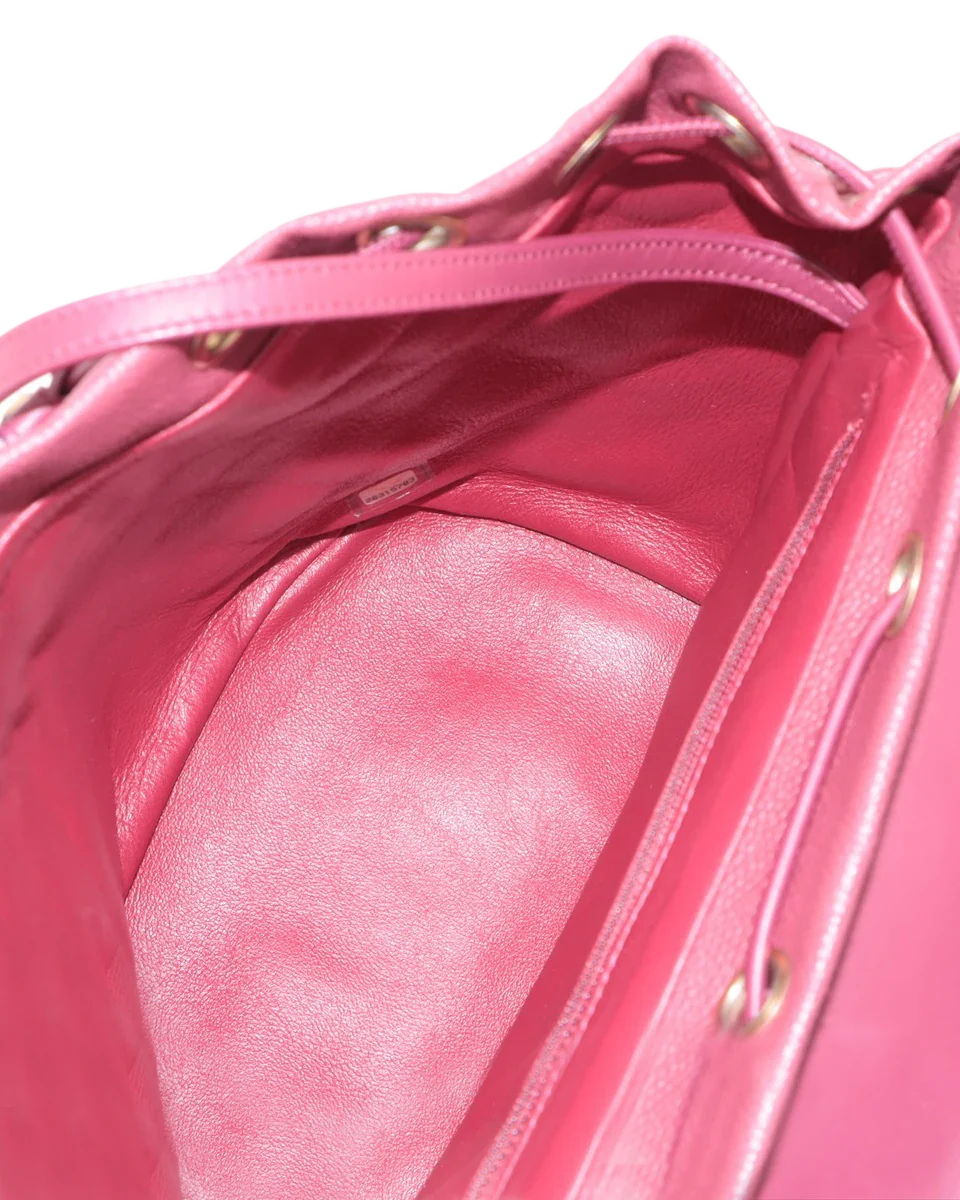 Pre-Owned Chanel Quilted Filigree Backpack