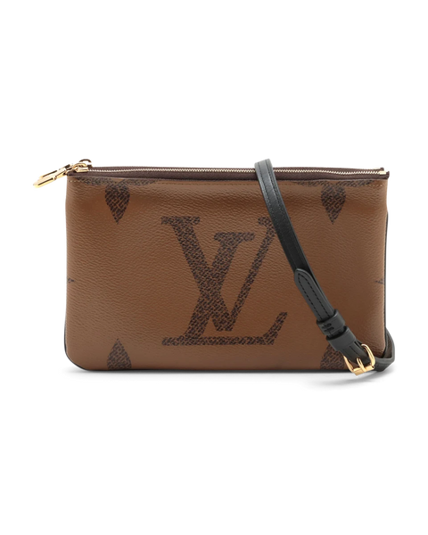 Pre-Owned Louis Vuitton Double Pochette Zip M69203 – REKLAIM