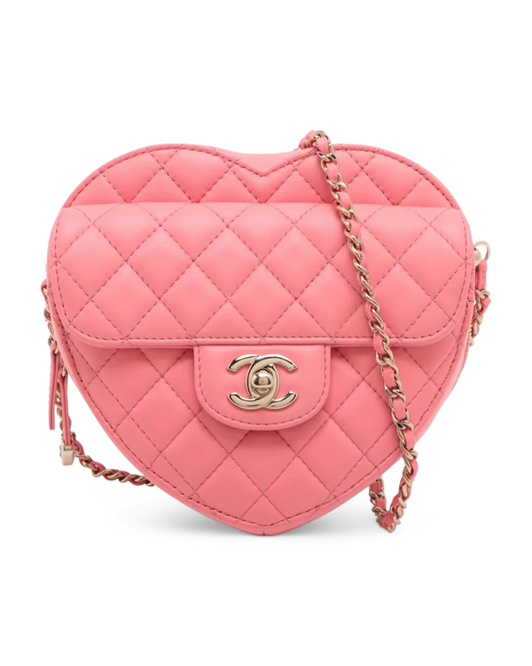 Pre-Owned Chanel CC In Love Heart Bag