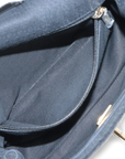 Pre-Owned Chanel Quilted Mini Denim Mood Rectangular Flap