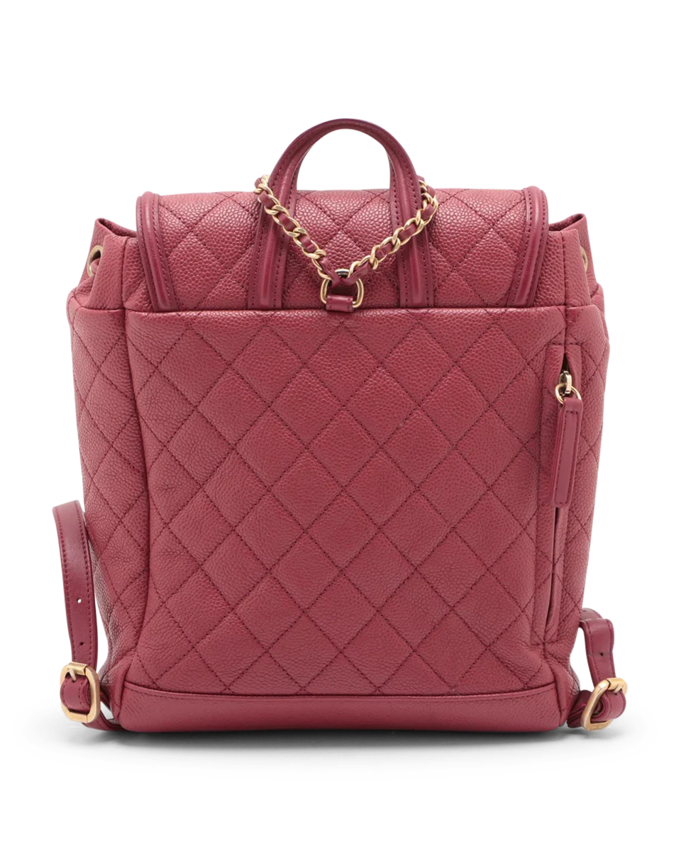 Pre-Owned Chanel Quilted Filigree Backpack