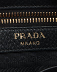 Pre-Owned Prada Vitello Phenix Bucket Bag