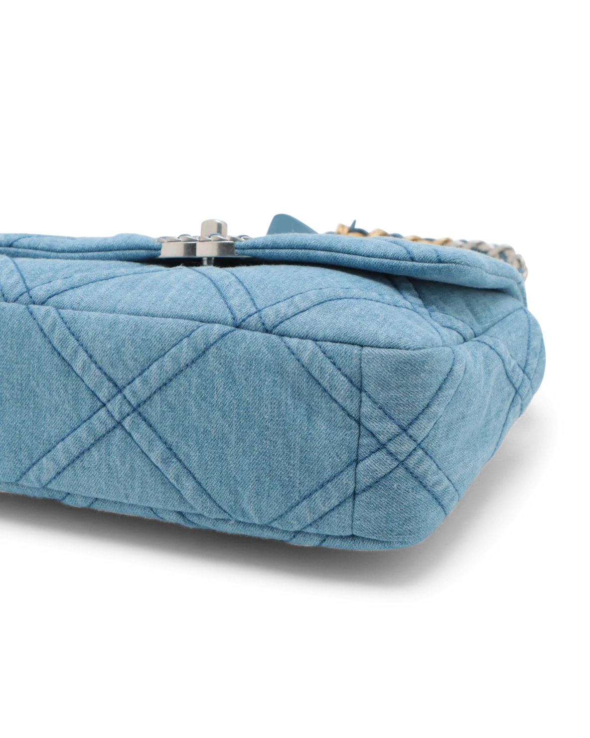 Pre-Owned Chanel Medium Denim 19 Flap Bag