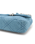 Pre-Owned Chanel Medium Denim 19 Flap Bag