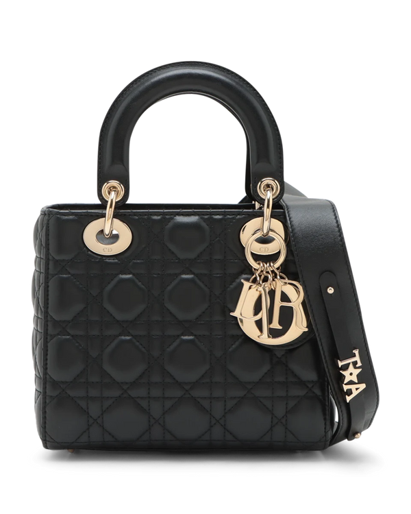 Pre-Owned Christian Dior Small Cannage Lady Dior My ABCDior Bag