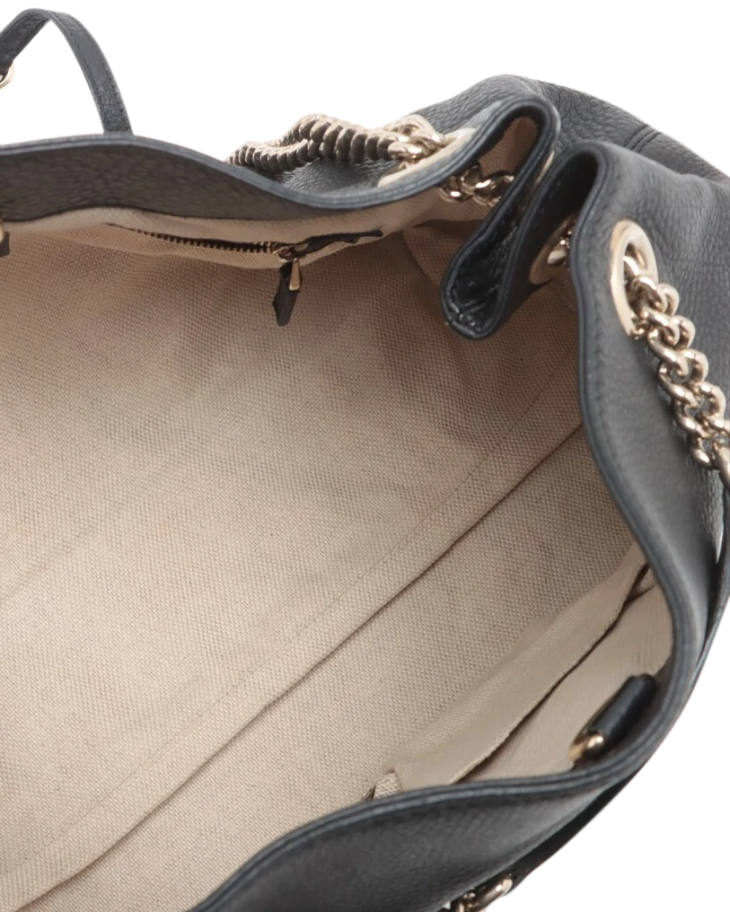 Pre-Owned Gucci SoHo Chain Shoulder Bag
