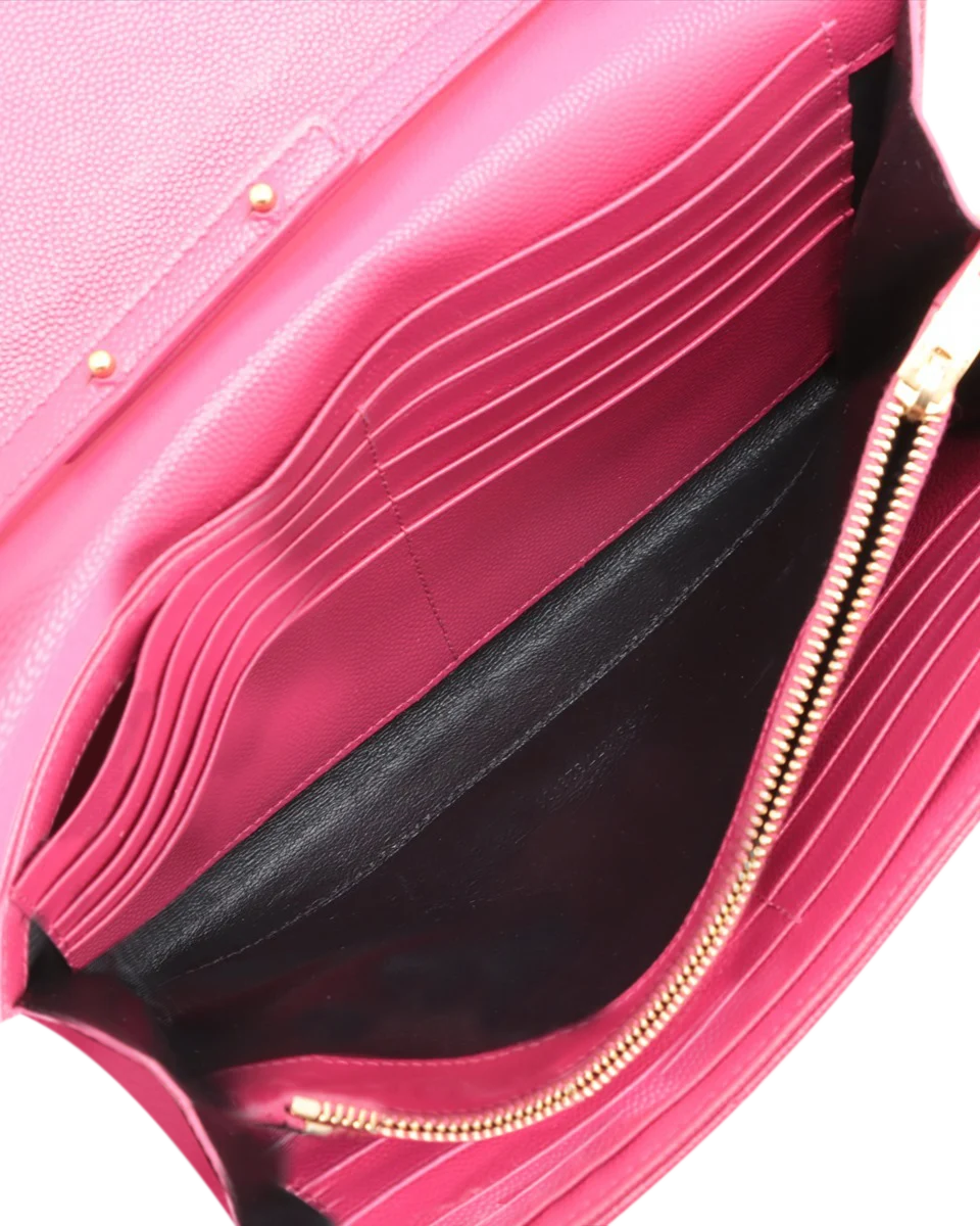 Pre-Owned Saint Laurent Cassandre Wallet-on-Chain