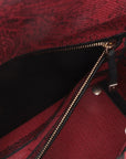 Pre-Owned Christian Dior Medium Embroidered Ornamental Cornely Lady D-Lite