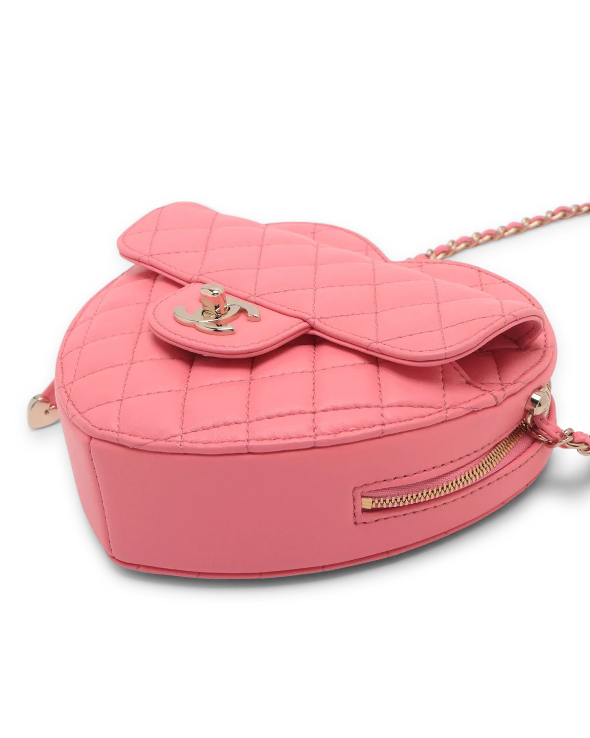 Pre-Owned Chanel CC In Love Heart Bag