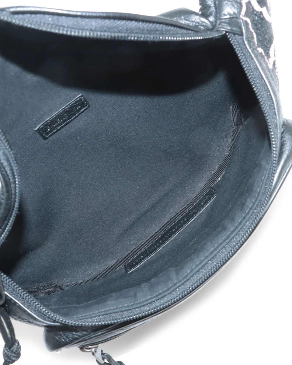Pre-Owned Balenciaga Graffiti Explorer Waist Bag