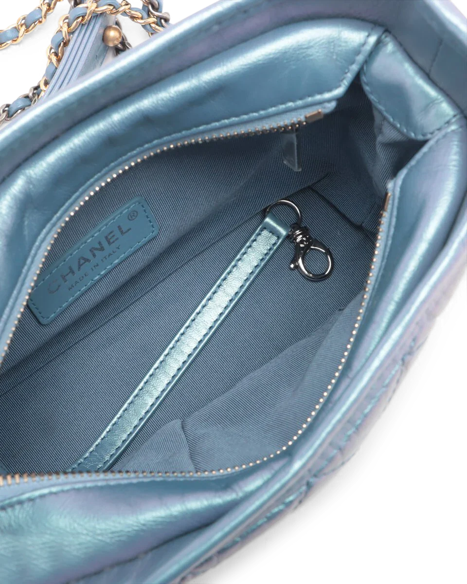 Pre-Owned Chanel Iridescent Small Gabrielle Hobo