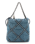 Pre-Owned Chanel Mini Denim 22 Hobo
